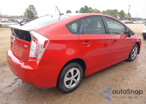 2013 Toyota Prius Three from USA, damaged, VIN JTDKN3DU1D5546467